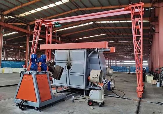 kupować Rotational Molding Shuttle Roto Molds Machine PLC Control produkcja online