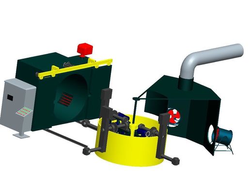 kupować 500-1000 litrów Pojemność Roto Molder Machine 10-20 cykli/h produkcja online