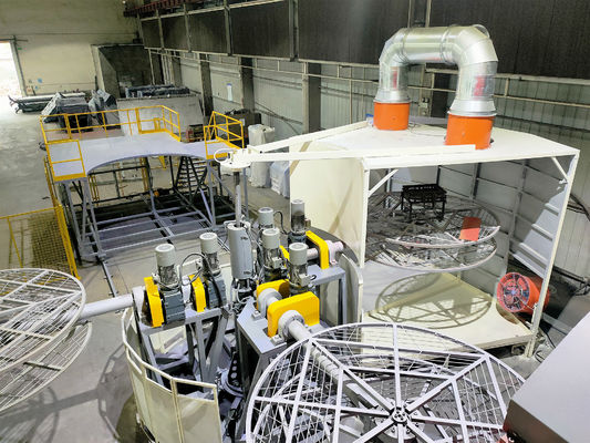 kupować Plastic Shuttle Rotomolding Machine Polyethylene 1000L Capacity 0.5-3Rpm Mold Rotation Speed produkcja online