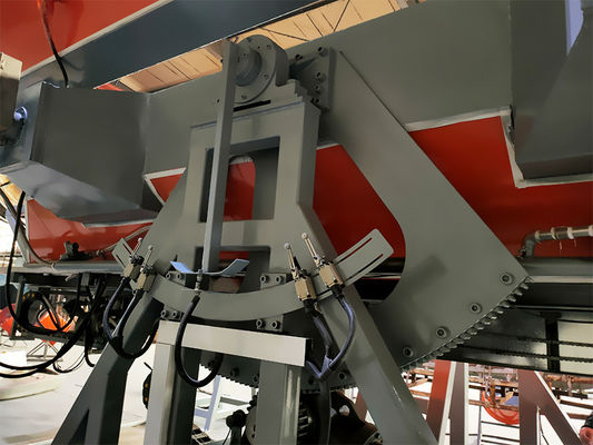 kupować PLC Controlled Hot Air Circulation Rock N Roll Rotational Moulding Machine produkcja online