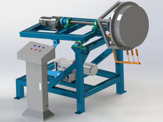 kupować Water Storage Bucket Rock And Roll Rotational Moulding Machine For Plastic Hollow Products produkcja online