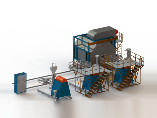 kupować Convection Oven Mobile Multi-Arm Rotational Molding Machine  Automatic Three-Arm Rotational Molding Machine produkcja online