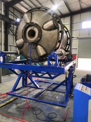 kupić Aluminium Rotational Rock And Roll Rotomoulding Machine OEM ODM produkcja online