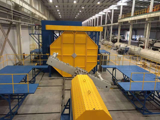 High Production Speed 1-8rpm Rotational Molding Equipment 2 Carriage