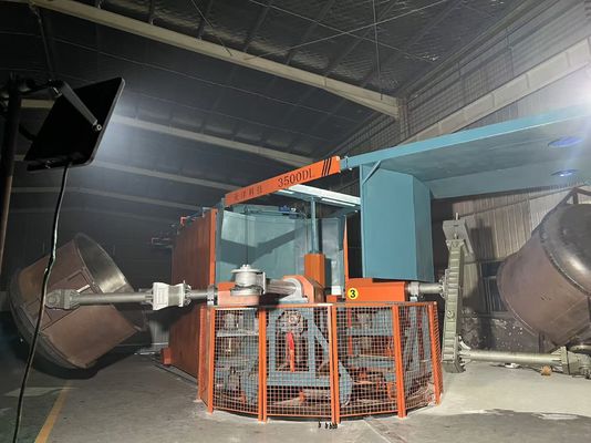 Trzy ramię pięciostacja automatyczne rotacyjne formowanie Roto formowanie maszyny