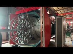 Two arm shuttle rolling machine